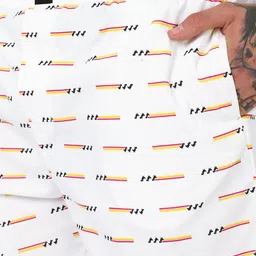 Bewakoof Men White All Over Printed Boxers image 2