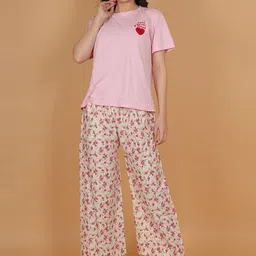 Trendzmy Women Floral Printed Handloom Palazzos-image-78