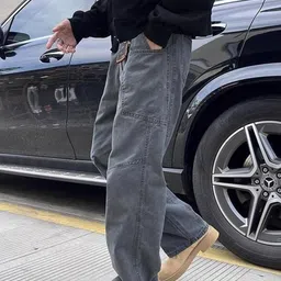 StyleCast x Revolte Men Regular Fit Mid-Rise Heavy Fade Clean Look Jean image 3