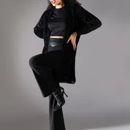 SHOWOFFFF Women Longline Shrug image 3