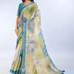 Moda Rapido Silk Blend Saree image 3
