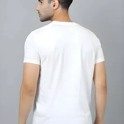 KAIDO Men Graphic Printed Round Neck Cotton T-shirt image 4