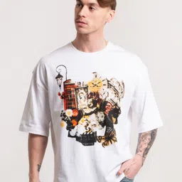 ministry Unisex Graphic Printed Round Neck Cotton Oversized T-shirt-image-6