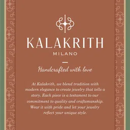 Kalakrith Milano German Silver Crystals Studded & Artificial Beaded Oxidised Jhumkas image 4