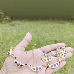 Balaji Gold Gold-Plated Copper Pendant image 3