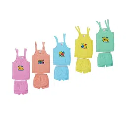 Veecap Unisex Pink Clothing Set-image-10