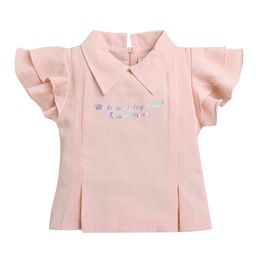 Tiny Girl Flutter Sleeve Top-picture-43