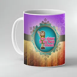 Keviv Multicoloured Text or Slogans Printed Ceramic Glossy Mugs Set of Cups and Mugs image 1