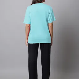 Kanvin Women Graphic Printed Night suit image 4