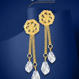VIVASTRI Women Gold-Plated Alloy Earrings-picture-42