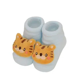 Yellow Bee Infant Boys Pack Of 3 Patterned Cotton Ankle-Length Socks image 5