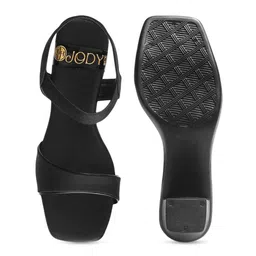 JodyHub Women Open Toe Block Sandals Heels image 3