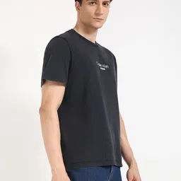 Calvin Klein Jeans Men Typography Applique T-shirt image 4