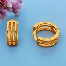 SHREE KRISHNA SHOPPING Gold-Plated Brass Earrings-picture-24