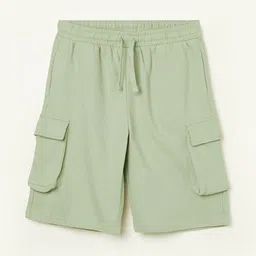 Fame Forever by Lifestyle Boys Cotton Solid Mid-Rise Shorts-picture-37