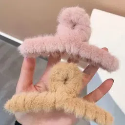 Watch junction Women Set of 4 Fur Claw Clip-picture-33