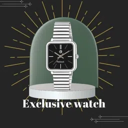 REBOOT Men Bracelet Style Straps Analogue Watch sh_New206_151 Black Designer Square-picture-25