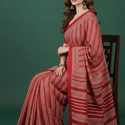 GEN Z TRENDS Ethnic Motifs Saree image 3