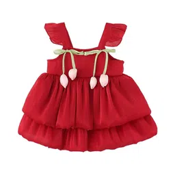 StyleCast x Revolte Girls Square Neck A-Line Dress-picture-45