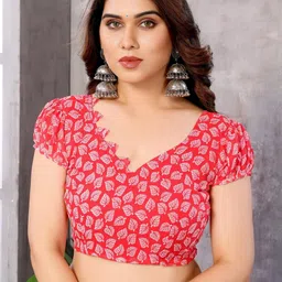 LeeliPeeri Designer Polka Dot Printed Saree image 4