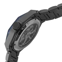 French Connection Autogliss Men Skeleton Dial Stainless Steel Automatic Motion Watch image 5