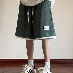 KPOP Men Regular Fit Shorts-picture-13