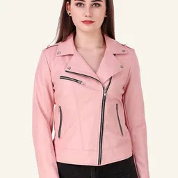 Leather Retail Women Biker Jacket-picture-27