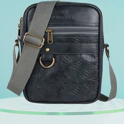 Fashion twist Unisex Textured Messenger Bag-picture-25