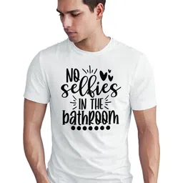 Seekbuylove Men Typography Printed Round Neck Bio Finish Pure Cotton T-shirt-picture-25