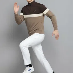 Octave Men Colourblocked Sweatshirt image 3