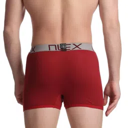 NUTEXSANGINI Men Pack Of 5 Cotton Trunks image 2