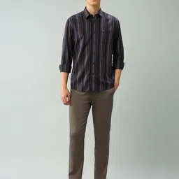 Arrow Sport Men Slim Fit Vertical Striped Casual Shirt image 5