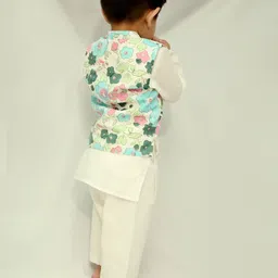 Kalp Boys Pure Cotton Max Floral Set image 5