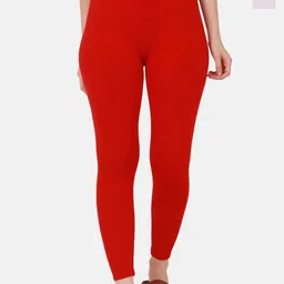 VANSIRI Pack Of 2 Pure Cotton Slim-Fit Ankle-Length Leggings-picture-13