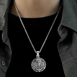 J.S ENTERPRISES Circular Pendants with Chains-picture-43