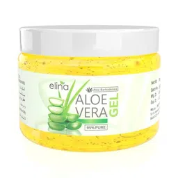 elina Natural Vitamin E Beads Aloe Vera Gel For Healthy Skin And Hair - 200 g-picture-41
