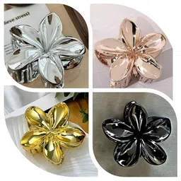 Elecsera Set Of 4 Floral Shaped Claw Clip-picture-36