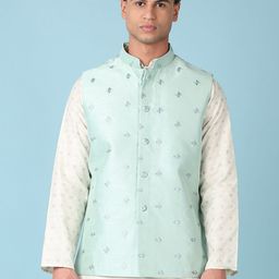 V-Mart Embroidered Mandarin Collar Nehru Jacket-picture-39