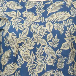 ERUDITE CLUB Women Floral Printed Regular Pure Cotton Kurta with Trousers image 3