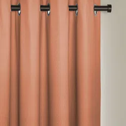Myntra Elegant Homes Rust 2 Pieces Black Out Door Curtain image 5