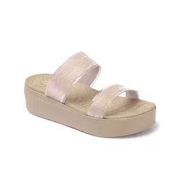 ELLE Women Embellished Platform Heels Sandals image 4