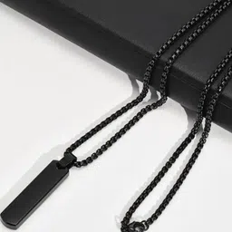 AGARWALPRODUCT Stainless Steel Contemporary Pendants With Chains image 2