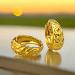 SHREE KRISHNA SHOPPING Gold-Plated Brass Earrings-picture-10