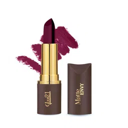 GLAM21 Matte Envy Highly Blendable Lipstick - 3.5g - Wineyard 21 image 2