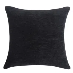 Black Floral Polyester 16 x 16 Inches Cushion Covers (Set of 5) by Cazimo image 5