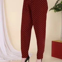 ERISHA Women Black Ethnic Motifs Printed Pure Cotton Kurta with Trousers & With Dupatta image 5