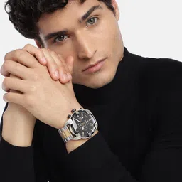 DIESEL Men Stainless Steel Bracelet Style Strap Analogue Multi Function Watch DZ4627 image 5