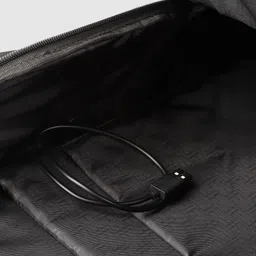 HRX by Hrithik Roshan Unisex Olive & Black Camouflage Backpack with USB Charging Port image 2