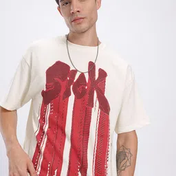 glitchez Quirk & Chuckle Printed Oversized Fit T-shirt-picture-10