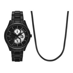 Armani Exchange Men Analogue Watch with Chain Gift Set - AX7160SET-picture-39